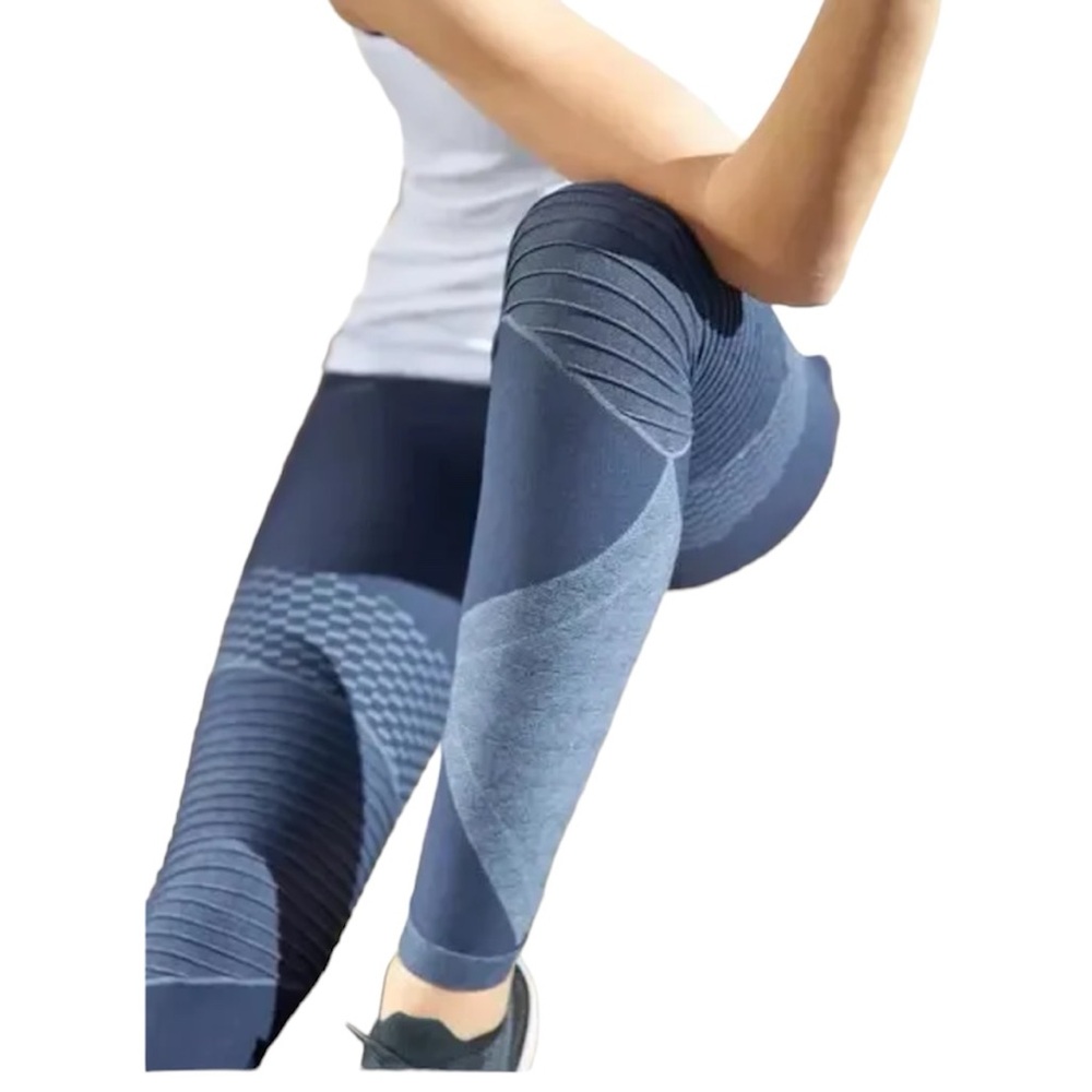 SPANX Seamless Moto Legging- Indigo Sky Size Small NWT - Picture 6 of 10